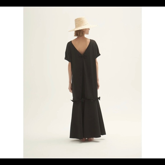 È Lei Bow Back Maxi Lipsi Dress in black - Picture 4 of 7